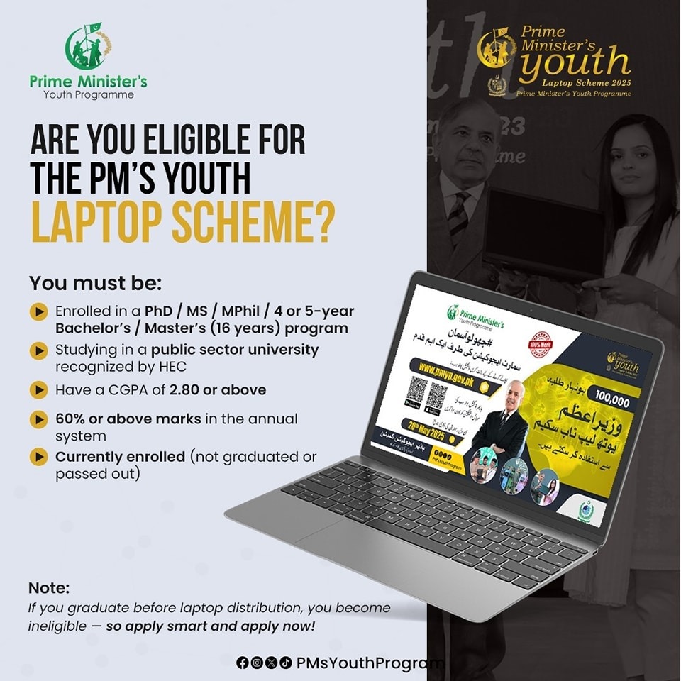 📢 Important Announcement for University of Buner Students (Laptop Scheme 2025)