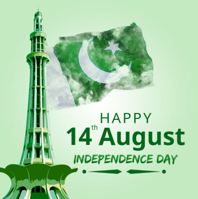 14 August Happy Independence Day